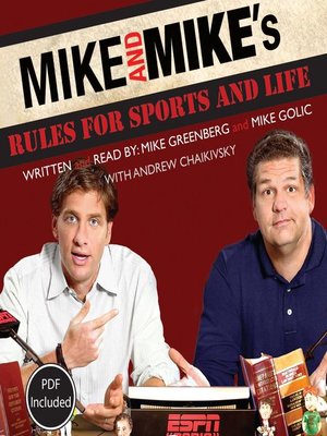 cover image of Mike and Mike's Rules for Sports and Life